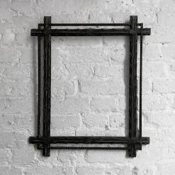 Vintage Frames Antique Black Forest Carved Frame (F600)
