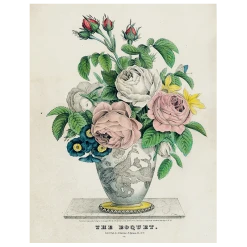 John Derian Rose + Peacock (p 291)