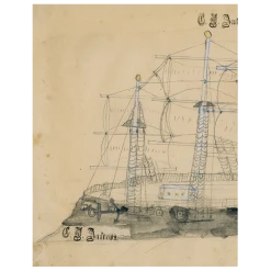 John Derian Decoupage Black Ship (p 303)