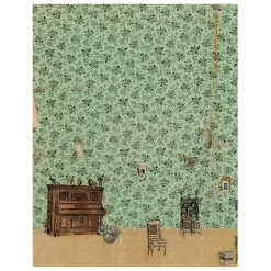 John Derian Green Interior (p 335) Decoupage