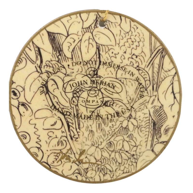 John Derian Decoupage Blue Right Eye (4" Round) 4 John Derian Decoupage Blue Right Eye (4" Round)