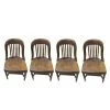 Vintage Set Of 4 Classic Antique Office Chairs Vintage & Antiques
