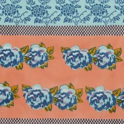 Lisa Corti Panel In Double Peonia Peach 110 X 180cm