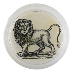 John Derian Decoupage Iconic - Lion