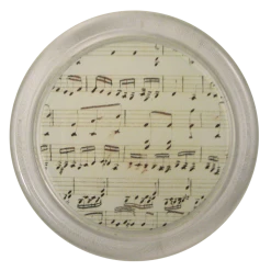 John Derian 4" Coasters Sheet Music 2 - FINAL SALE
