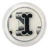 John Derian 4" Coasters Alphabet Letter I - FINAL SALE