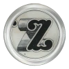 John Derian Alphabet Letter Z - FINAL SALE 4" Coasters
