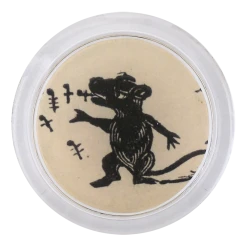 John Derian Decoupage Singing Mouse (Flashcard)