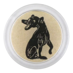 John Derian Decoupage Snarling (Flashcard)