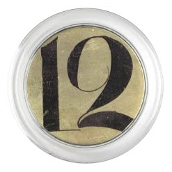 John Derian Clock Number #12 - FINAL SALE