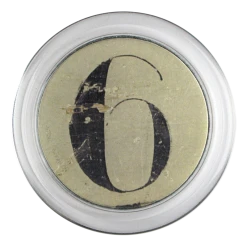 John Derian Clock Number #6 - FINAL SALE