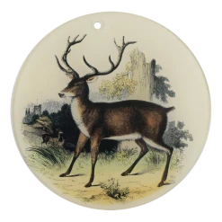 John Derian Red Deer (4" Round)