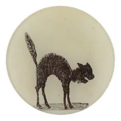 John Derian Arched Cat Decoupage