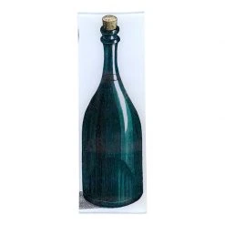 John Derian Green Bottle Decoupage