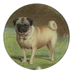 John Derian Pug & Ball