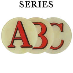 John Derian Red Letters (A-Z & !? Available)