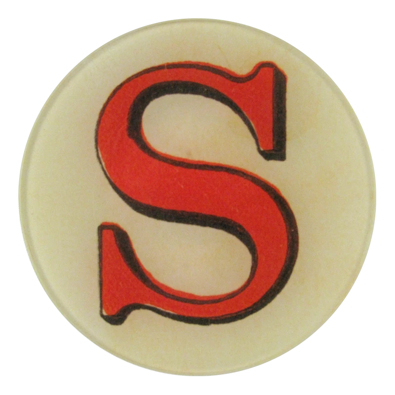 John Derian Red Letter S 3 John Derian Red Letter S