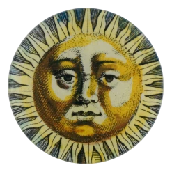 John Derian Sun Fountain Face Decoupage