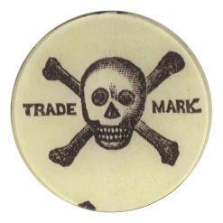 John Derian Trademark (Skull & Crossbones) Decoupage