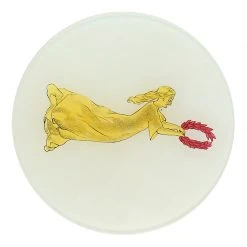 John Derian Halloween Yellow Figure Ghost - FINAL SLAE