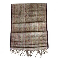 Floor 3'8" X 4'6" Vintage Moroccan Tuareg Mat 66