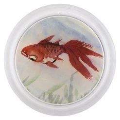 John Derian Dark Goldfish Decoupage