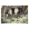 John Derian Decoupage Pig