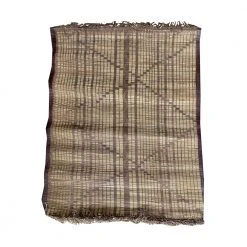 Floor Textiles & Rugs 3'9" X 4'3" Vintage Moroccan Tuareg Mat 75