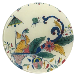 John Derian Faience Brument (Geisha) Decoupage