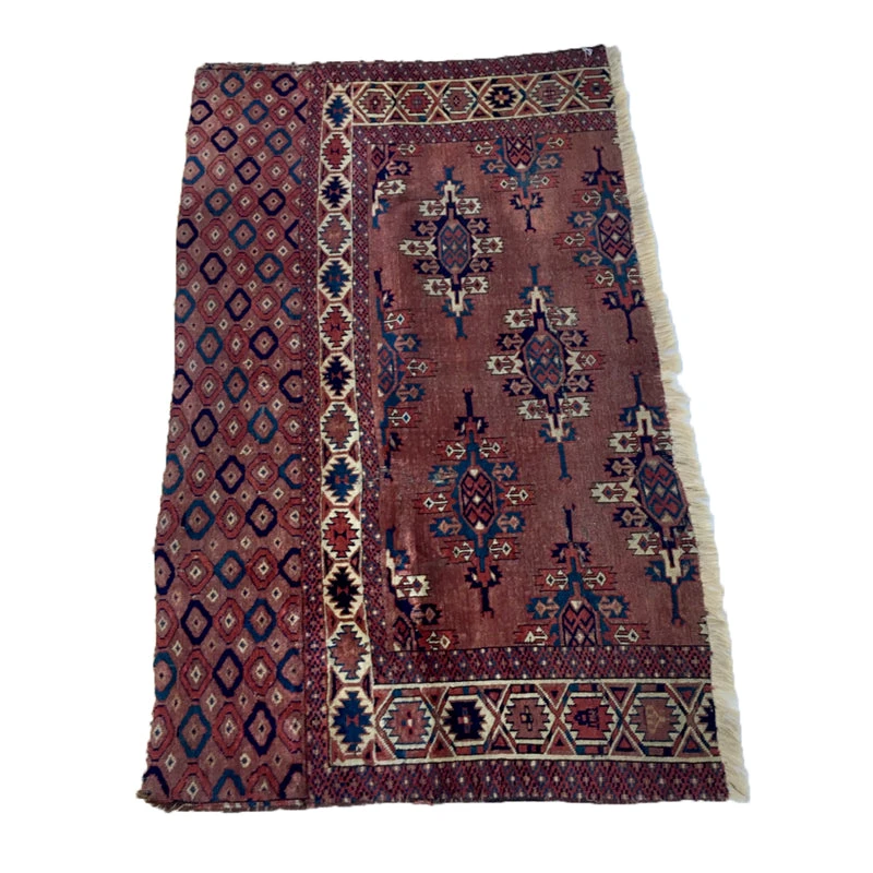 Floor 2’ 11’’ X 5’ 2’’ Yomut Rug Y01 Textiles & Rugs 3 Floor 2’ 11’’ X 5’ 2’’ Yomut Rug Y01 Textiles & Rugs