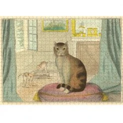 John Derian Company Inc Calm Cat 750-Piece Puzzle