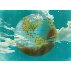 John Derian Company Inc Small Goods Planet Earth 1,000-Piece Puzzle