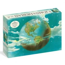 John Derian Company Inc Small Goods Planet Earth 1,000-Piece Puzzle