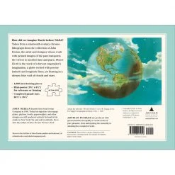 John Derian Company Inc Small Goods Planet Earth 1,000-Piece Puzzle