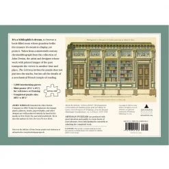 John Derian Company Inc The Library 1,000-Piece Puzzle Small Goods 7 John Derian Company Inc The Library 1,000-Piece Puzzle Small Goods
