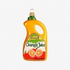 IMPULS Orange Juice Bottle Ornament