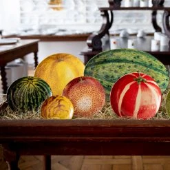 John Derian X ADV Dining & Tabletop Pear Melon Soup Plate