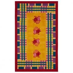 Lisa Corti Panel In Ankara Mustard Cotton Muslin 140 X 240cm