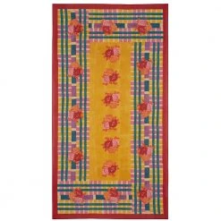 Lisa Corti Panel In Ankara Mustard Cotton Muslin 180 X 350cm