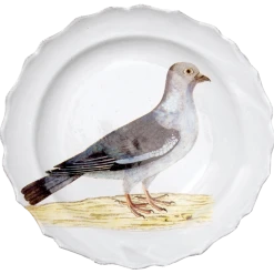 John Derian X ADV Stock Dove Soup Plate Dining & Tabletop
