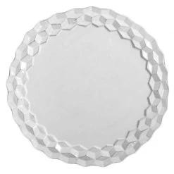 Astier De Villatte Dining & Tabletop Cube Large Dinner Plate