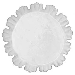 Astier De Villatte Chou Dinner Plate With 13 Petals