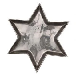 Astier De Villatte Etoile Side Plate (Platinum Interior) Dining & Tabletop