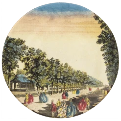 John Derian X ADV Dining & Tabletop Vauxhall Gardens Dinner Plate