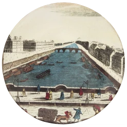 John Derian X ADV Pont Neuf Dinner Plate