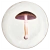 John Derian X ADV Dining & Tabletop Mauve Champignon Comestible Dinner Plate
