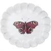 John Derian X ADV Burgundy Butterfly Dinner Plate Dining & Tabletop