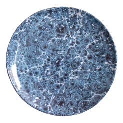 John Derian X ADV Dining & Tabletop Blue Marble Dessert Plate