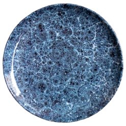 John Derian X ADV Blue Marble Dinner Plate