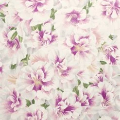 Designers Guild Variegated Azalea Violet Wallpaper